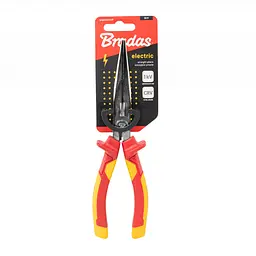 Плоскогубці прямі Bradas ELECTRIC, 205 мм, 1кВ VDE (DIY-PL1012/8) - мініатюра 3
