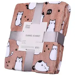 Плед Ardesto Flannel котики, 160х200 см (ART0108PB)