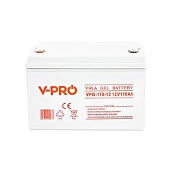 Гелевий акумулятор для ДБЖ Volt Polska 12V 110Ah GEL VPRO PREMIUM (6AKUGEL110)