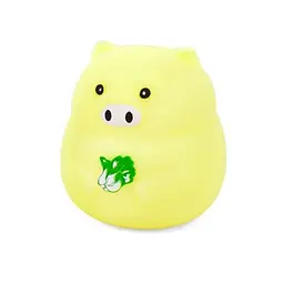 Дитяча іграшка-антистрес "Свинка" Bambi MS 3950(Yellow) з борошном, 8 см