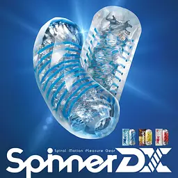 Мастурбатор Tenga Spinner DX 02 Bumps, з пружною стимулювальною спіраллю всередині, середній вплив - мініатюра 6