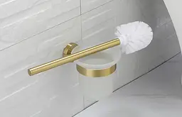 Йоршик для унітазу Rea Mist 06 gold REA-80032, Золотий - мініатюра 3