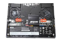 Вентилятор Lenovo кулер (CPU Fan 12V) для моделей ноутбука Legion 7-15IMH05 (81YT), 7-15IMHG05 (81YU), C7-15IMH05 (82EH) (NS8CC11) - мініатюра 4
