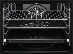 Духова шафа електрична Electrolux 71 л A++ пара дисплей конвекція піроліз телескопічні напрямні чорний - мініатюра 4