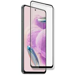 Скло захисне BeCover Xiaomi Redmi Note 12S Black (709751) - миниатюра 2