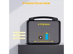 Додаткова батарея для зарядної станції Vtoman PB-23 (Jump 600X Extra Battery) - мініатюра 8