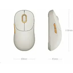 Бездротова мишка Xiaomi Wireless Mouse 3 бежева (XMWXSB03YM) - мініатюра 4