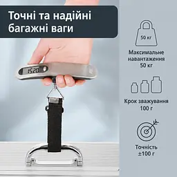 Ваги цифрові для багажу ADE KW 1600 - мініатюра 2