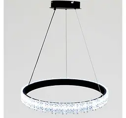 Світлодіодна підвісна люстра Artlight WG5129/60BK, 35 Вт, чорна - мініатюра 3