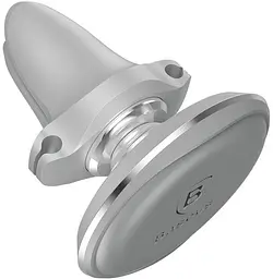 Автотримач Baseus Magnetic Air Vent Car Mount With Cable Clip SUGX020012 світло сірий - мініатюра 4