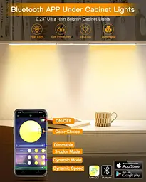 Кухонний світильник Daymeet Under Cabinet ультратонкий з регульованою яскравістю 30 см кольоровий - мініатюра 5