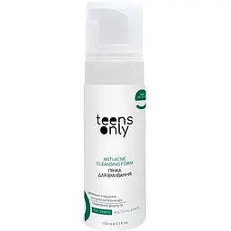 Пінка для вмивання Teens Only For-Teens Anti-Acne Cleansing Foam 13+ для проблемної шкіри проти висипань 150 мл (4820278290035)