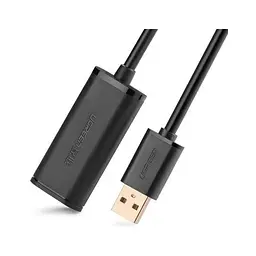 Дата кабель USB 2.0 AM to AF 15.0m Active black Ugreen (10323) - мініатюра 2
