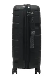 Валіза велика L поліпропілен Milano bag 0306 76×49×31см 82л Чорна - мініатюра 5