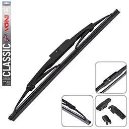 Щітки склоочисника VOIN-605-14 каркасні VOIN-14" 350 мм (TP405-SW-14") CLASSIC