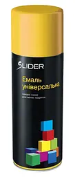 Фарба аерозольна емаль SLIDER RAL 1023 Транспортний жовтий 400мл