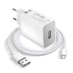Комплект швидкого заряджання для телефона Xiaomi 18W блок і кабель USB-C