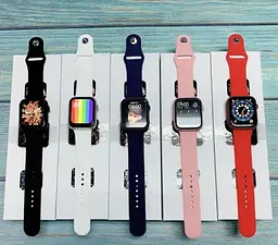 Смарт-годинник рожевий Smart Watch 6 T500 - мініатюра 2