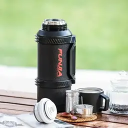 Термос Xiaomi Yopin Funjia Outdoor Travel Insulated Kettle похідний 2 літри (3266618) - мініатюра 2