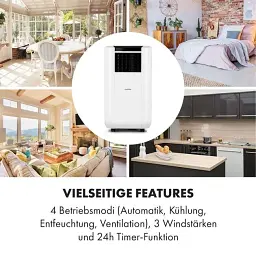 Мобільний кондиціонер Klarstein Max Breeze Smart (10035742) - мініатюра 6