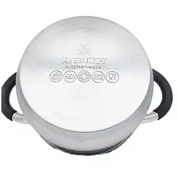 Каструля Krauzer LKA-190HMOFO-16C з кришкою 16x9.5 см 1.9 л (78051) - мініатюра 3