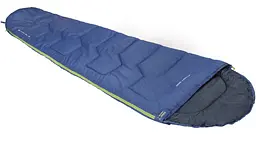 Спальний мішок High Peak Action 250/+5°C Blue/Dark Blue Left (20086)