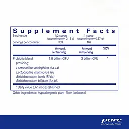 Пробиотики для пищеварения Pure Encapsulations Probiotic 123 60 гр. - миниатюра 2