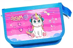 Пенал подвійний картонний Kidis, Unicorn Dreams