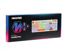 Клавіатура KBG-3C01-UA, White Maxxter teh0020586 - мініатюра 5