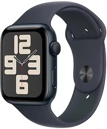 Смарт-годинник Apple Watch SE 2 GPS + Cellular 44mm Midnight Alu. Case w. Midnight Sport Band M/L (MRH73)