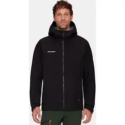 Куртка Mammut Crater IV HS Hooded Jacket M XXL Black - мініатюра 2