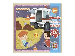 Пазли G-Toys Транспорт, 16 елементів, LT08