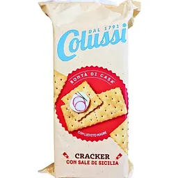Крекер Colussi Cracker con Sale di Sicilia 500 г (8002590045340)