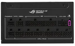 Блок живлення ASUS ROG Strix 1200W 80+ Platinum (90YE00W6-B0NA00) Black - мініатюра 9