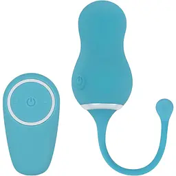 Віброяйце Cala Azul Elena Vibrating Egg 16.2 см блакитний