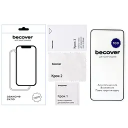 Скло захисне BeCover 10D Samsung Galaxy A57 SM-A576 Black (714919) - мініатюра 2