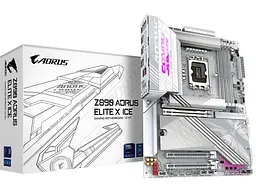 Материнська плата Gigabyte Z890 AORUS ELITE X ICE - мініатюра 2