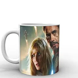 Кухоль GeekLand Залізна Людина Iron Man Тоні Старк IM.02.047.659 330 мл білий - мініатюра 2