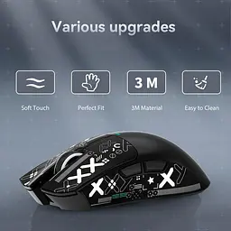 Бездротова мишка ATTACK SHARK X11 Black (PAW3311, DPI 22K, 65 годин на одному заряді) - мініатюра 4