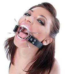 Кляп Pipedream Spider Gag чорний - мініатюра 5