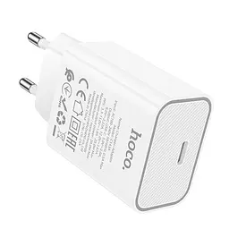 МЗП Hoco C143A Benefit PD20W (1USB-C) White - мініатюра 7