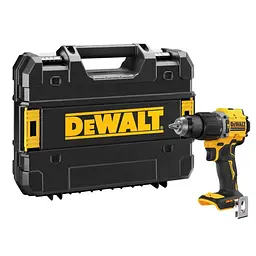DeWALT Шурупокрут-дриль ударний аккумуляторний XR Li-Ion 18В 90Нм 0-450·0-1650об/хв 0-7650·0-28050уд/хв кейс TSTAK 1.17кг без АКБ та ЗП - мініатюра 7