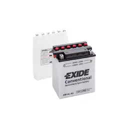 Акумулятор автомобільний EXIDE CONVENTIONAL 14Ah Ев (-/+) (145EN) (EB14L-A2) - мініатюра 1