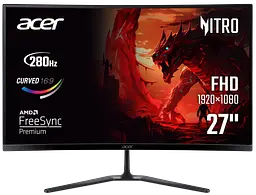 Монiтор 27" Nitro ED270Zbmiipx (UM.HE0EE.Z01) Black Acer teh0027347