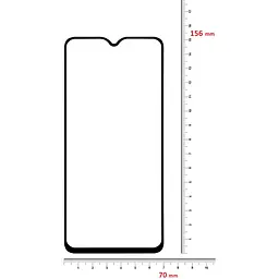 Захисне скло BeCover для Poco M2 / Poco M3 Black (705664) - мініатюра 3