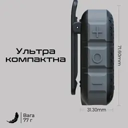 Акустична система HiFuture Pocket-S Grey/Blue (pocket-s.greyblue) - мініатюра 3