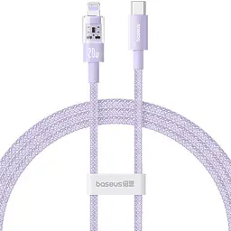 Кабель Baseus Gem Fast-Charging Cable Type-C to Lightning 20W 2m P10373001511-01 Purple