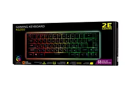 Ігрова клавіатура з підсвічуванням 2E GAMING KG350 Black - мініатюра 2