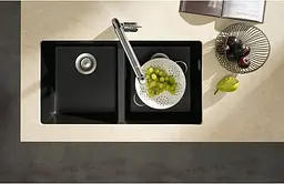 Змішувач Hansgrohe Metris M71 320 2jet кухонний з витяжним виливом Sbox 73801000 Хром - мініатюра 7