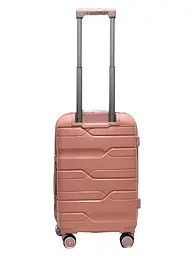 Валіза маленька S поліпропілен Milano bag 0306 56×35×24см 33л Рожевий - мініатюра 2